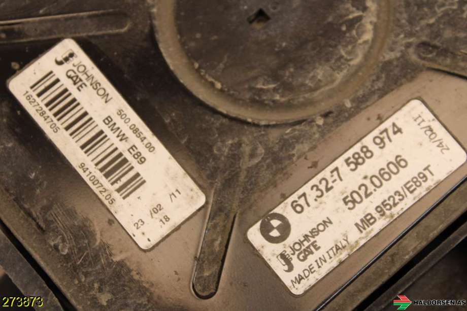 Kjølevifte til BMW 3-Serie 2005-2011 (E90/E91/E92/E93) (E90/E91/E92/E93) (BMW|17 42 7 801 993|)