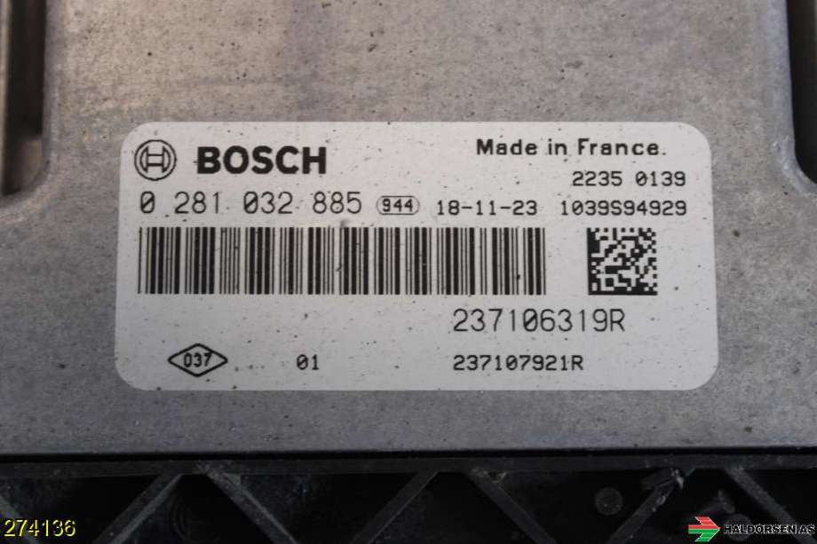 Styreenhet motor til Renault Kangoo 2008-2021 (Type II) (RENAULT|)