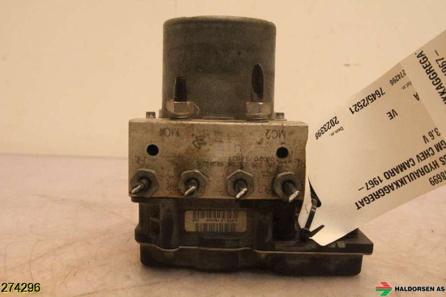 ABS sentral til Chevrolet Camaro 1967-->>  (CHEVROLET|19418699|)