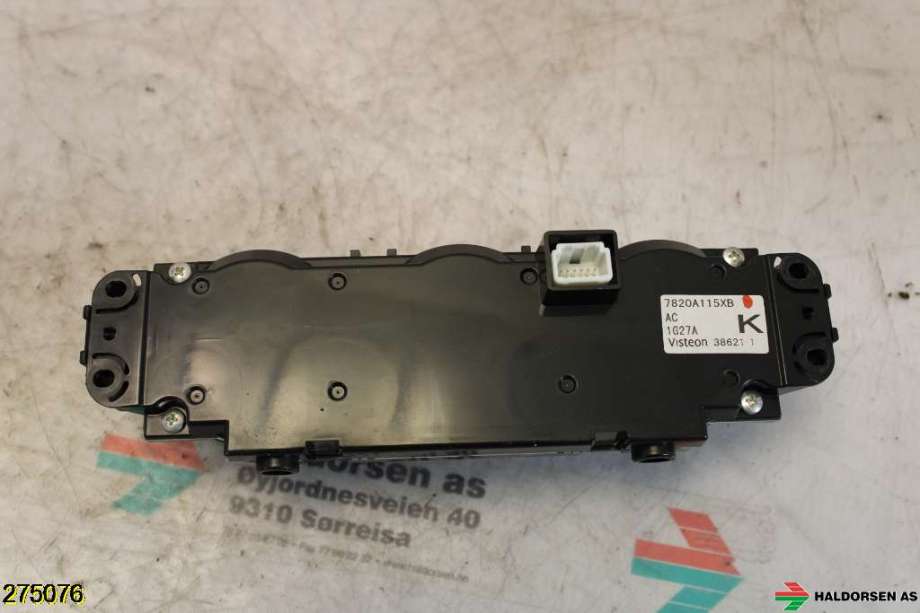 Varmeapparat betjening til Mitsubishi ASX 2010-2019  (MITSUBISHI|7820A115XB|)