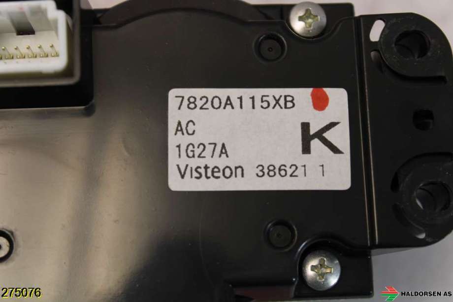Varmeapparat betjening til Mitsubishi ASX 2010-2019  (MITSUBISHI|7820A115XB|)