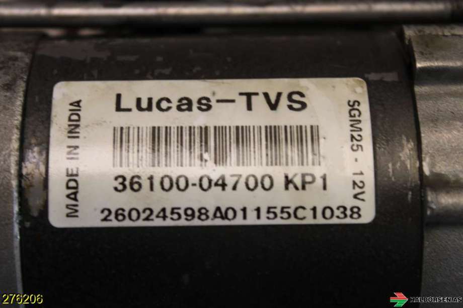 Starter til Hyundai i10 2014-2018 (Type II)  (HYUNDAI|)