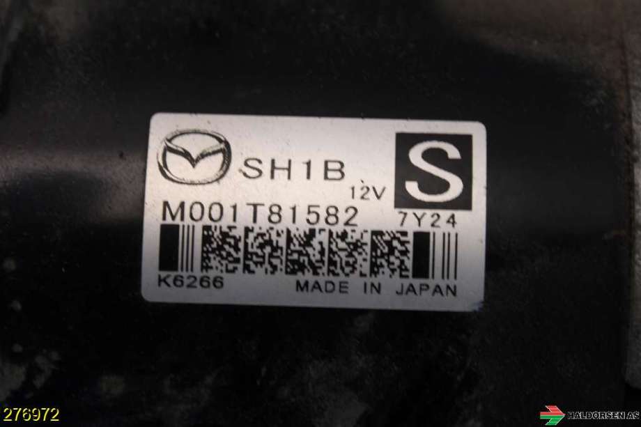 Starter diesel til Mazda CX-5 2017-->> (Type II)  (MAZDA|SH1B-18-400|)
