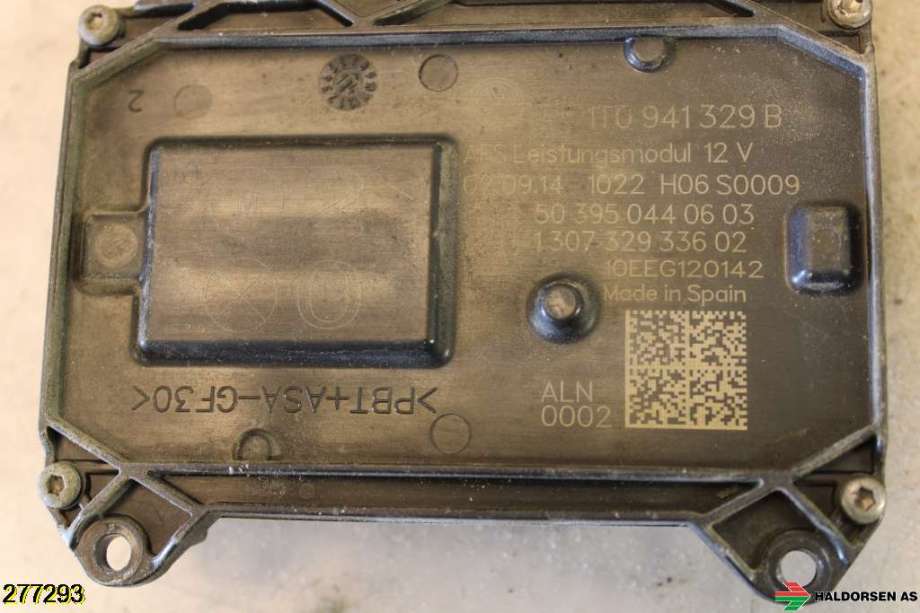 Styreenhet xenon/ballast til Škoda Octavia 2013-2016 (Type III, Fase 1)  (SKODA|1T0 941 329 B|)