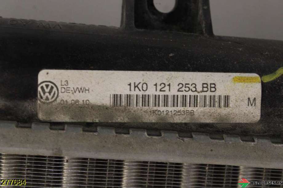 Radiator (manuell gir) til VW Scirocco 2008-2013  (VOLKSWAGEN|1K0 121 253 BB|)