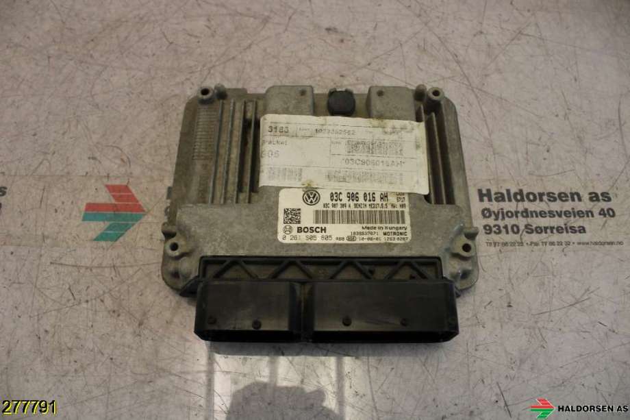 Styreenhet motor til VW Scirocco 2008-2013 (VOLKSWAGEN|03C 906 016 AH 130|)
