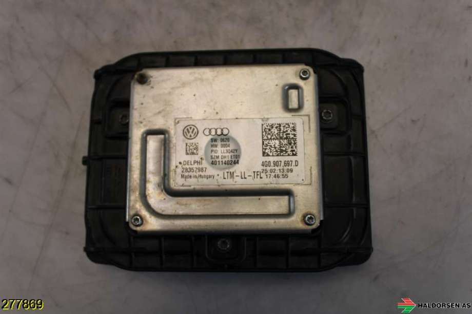 Styreenhet xenon/ballast til Audi Q5 2012-2017 (Type I, Fase 2) (AUDI|4G0 907 697 D|)