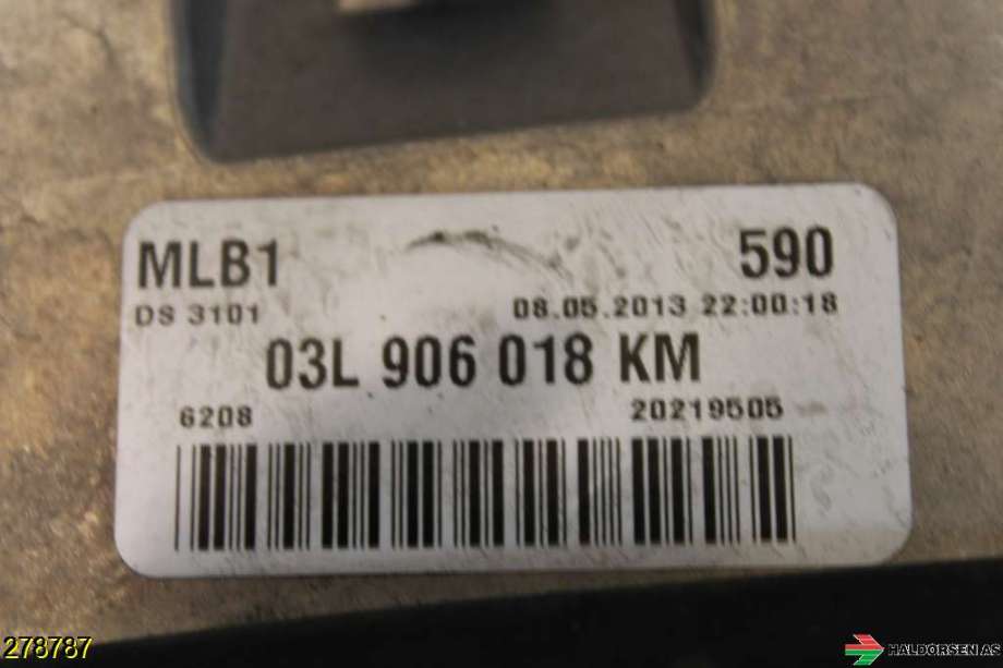 Styreenhet motor til Audi A4, Allroad 2009-2016 (Type I) (B8) (B8) (AUDI|F 03L 906 018 KM|)