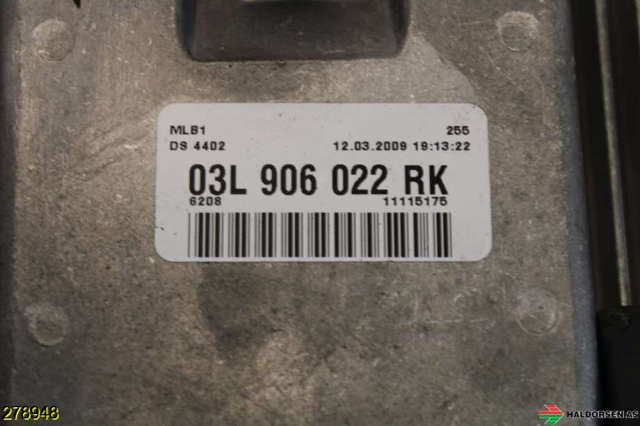 Styreenhet motor til Audi A4, Allroad 2009-2016 (Type I) (B8) (B8) (AUDI|03L 906 022 RK|)