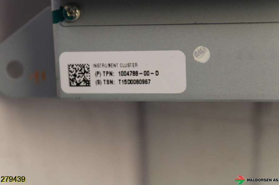 Instrumentpanel til Tesla Model S 2013-2016 (Fase 1) (TESLA|1039357-00-H|)