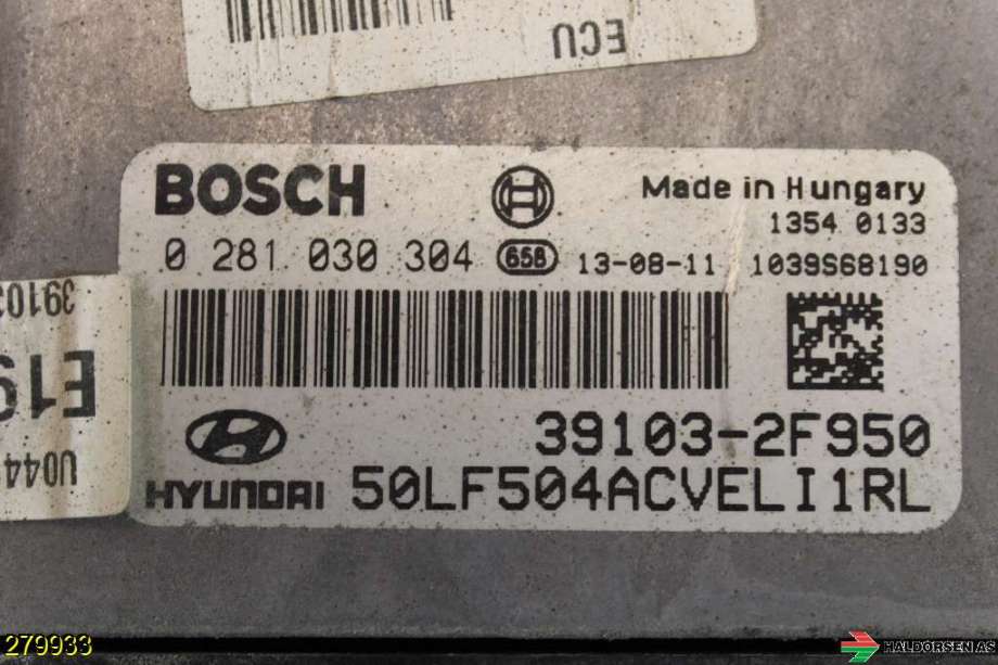 Styreenhet motor til Hyundai Ix35 2010-2015 (HYUNDAI|39103 2F950|)