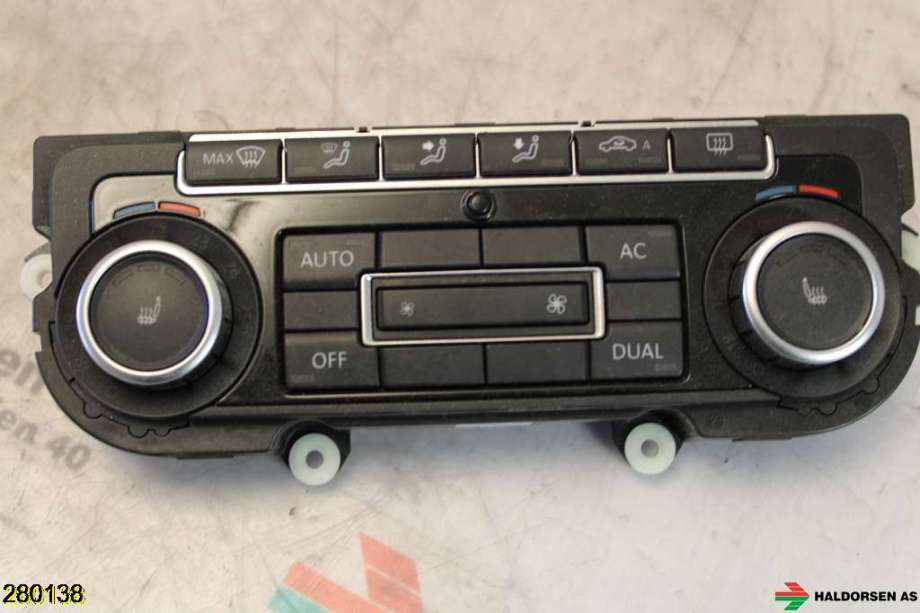 Varmeapparat betjening til VW Touran 2010-2015 (Type I, Fase 3)  (VOLKSWAGEN||5K0907044CN)