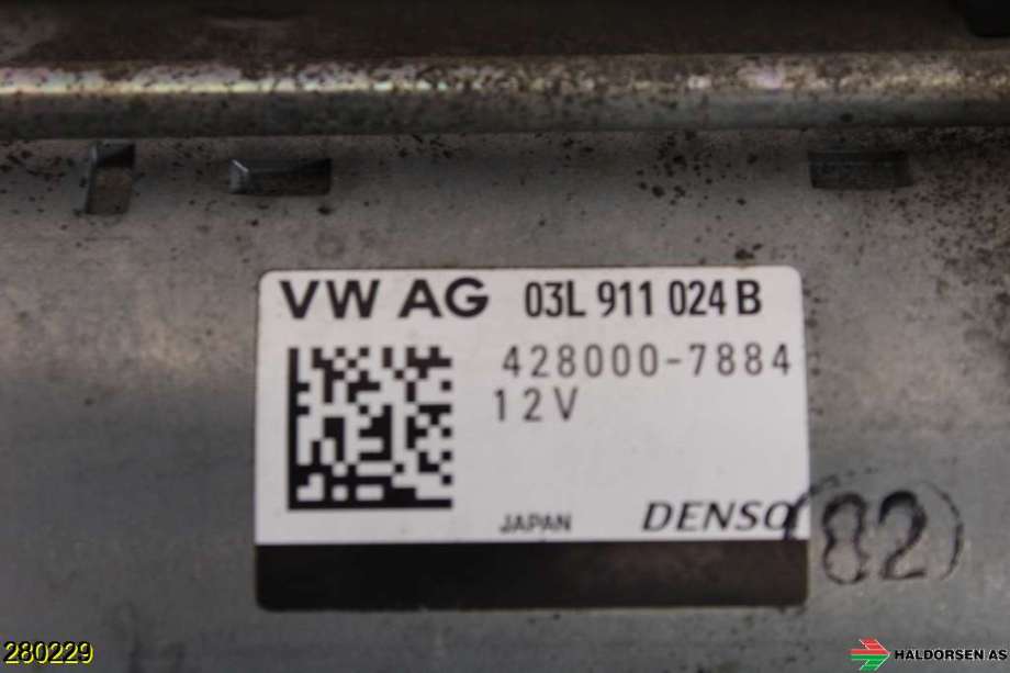 Starter diesel til Audi A6 2011-2014 (Type IV, Fase 1) (C7) (C7) (AUDI|03L 911 021 G|)