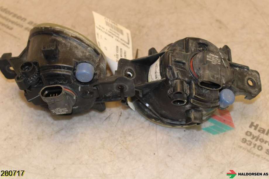 Tåkelykt høyre foran til Nissan Qashqai 2010-2014 (Type I, Fase 2)  (NISSAN|261558990A|)