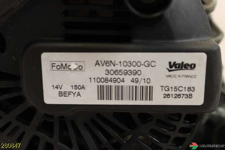 Dynamo til Mazda 5 2011-2015 (Type II)  (MAZDA|Y666-18-300A|)