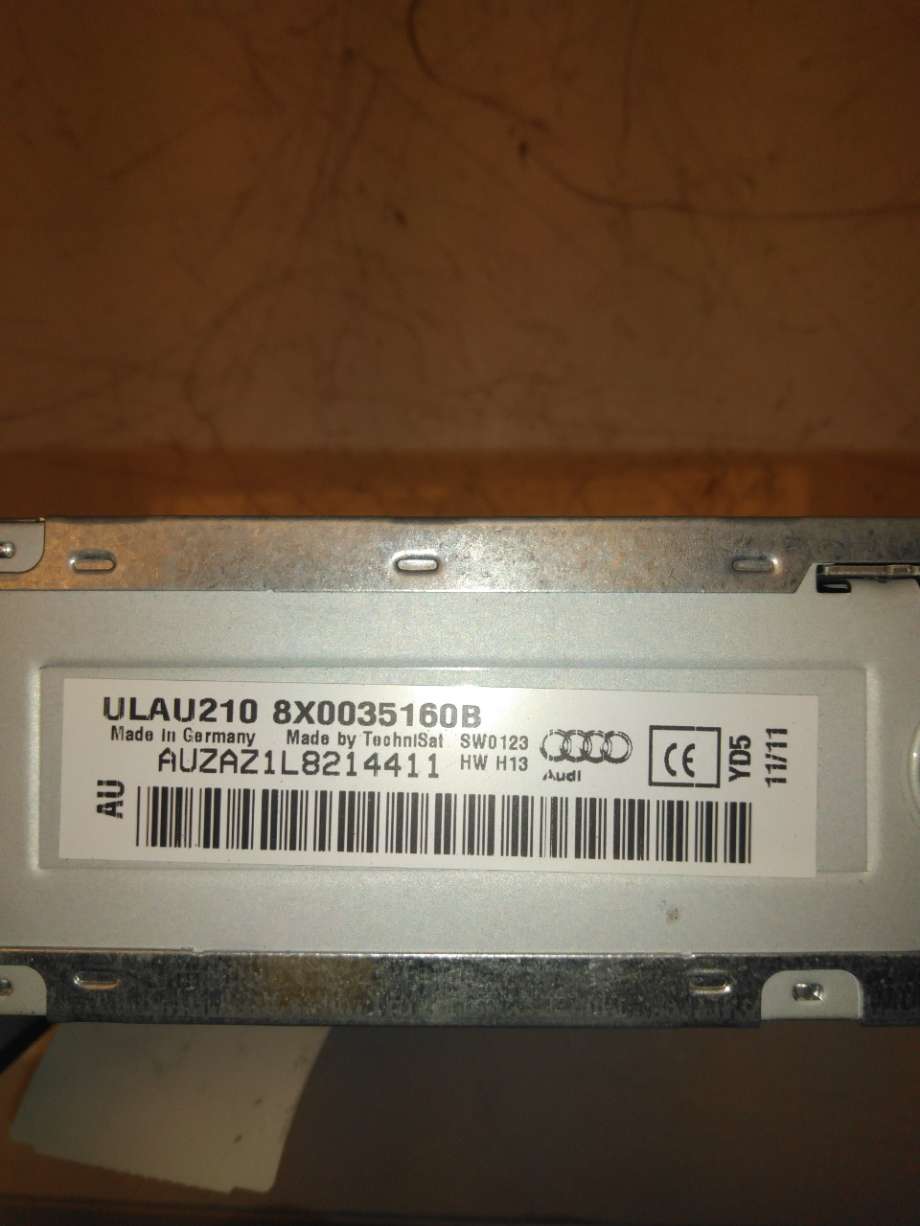 Bilstereo til Audi A1 2010-2014 (Type I, Fase 1)  (AUDI|8X0 035 160 B|)