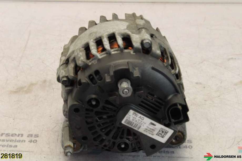 Dynamo til VW Caddy 2015-2020 (Type III, Fase 3)  (VOLKSWAGEN|03L 903 023 L|)