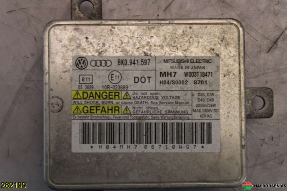 Styreenhet diverse til Audi A3, 2009-2012 (Type II, Fase 2)  (AUDI|)