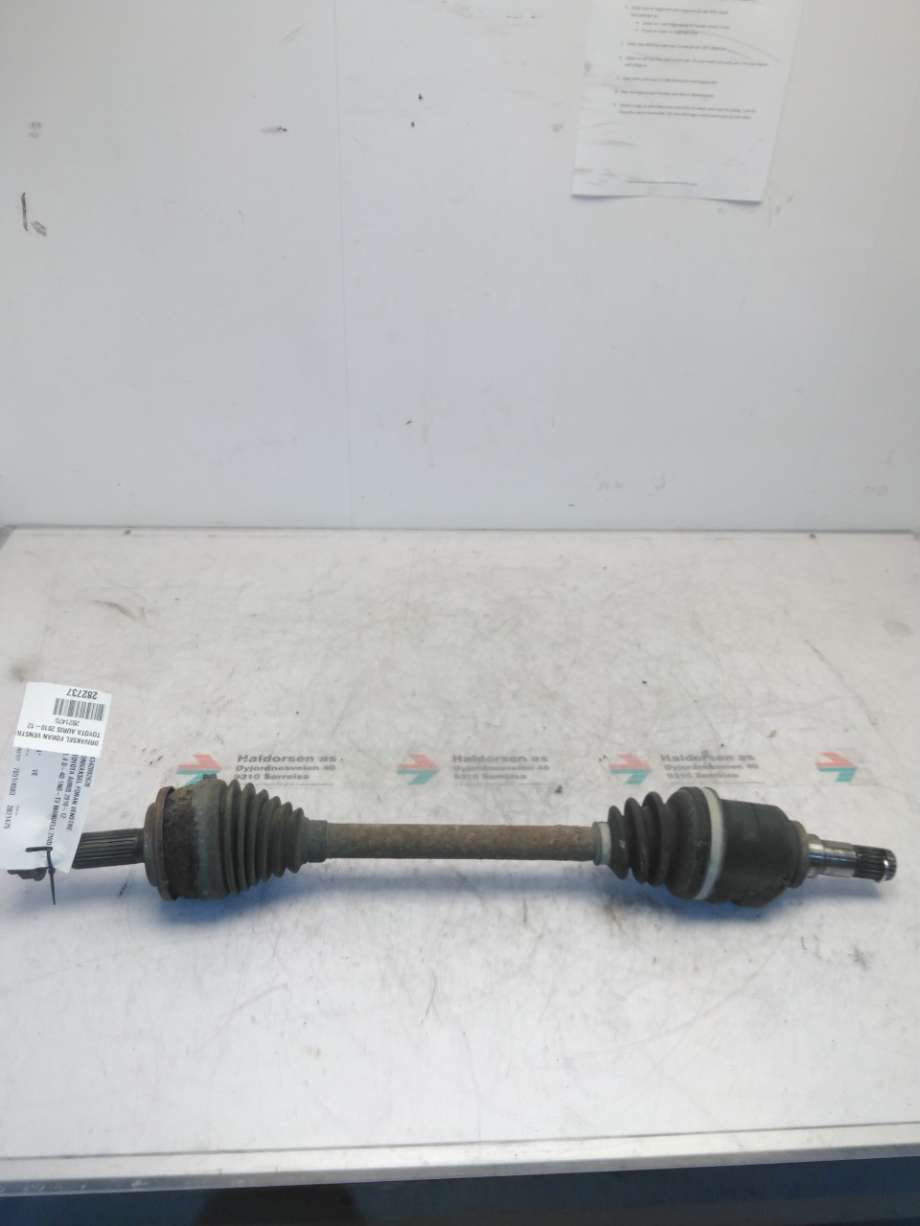 Drivaksel venstre foran til Toyota Auris 2010-2012 (Type I, Fase 2)  (TOYOTA|4342002620|)