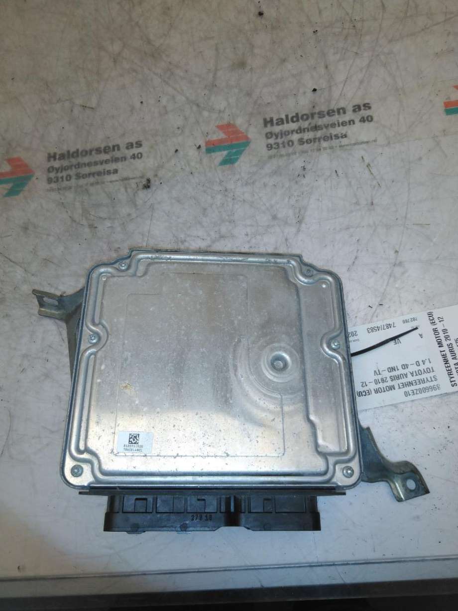 Styreenhet motor til Toyota Auris 2010-2012 (Type I, Fase 2)  (TOYOTA|896600ZE10|)