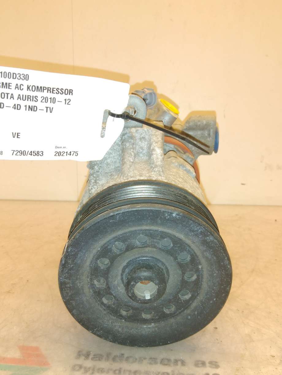 Aircondition kompressor til Toyota Auris 2010-2012 (Type I, Fase 2)  (TOYOTA|883100D330|)