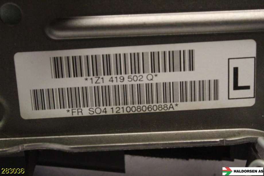 Rattaksel til Škoda Octavia 2009-2013 (Type II, Fase 2)  (SKODA|1Z1 419 502 Q|)