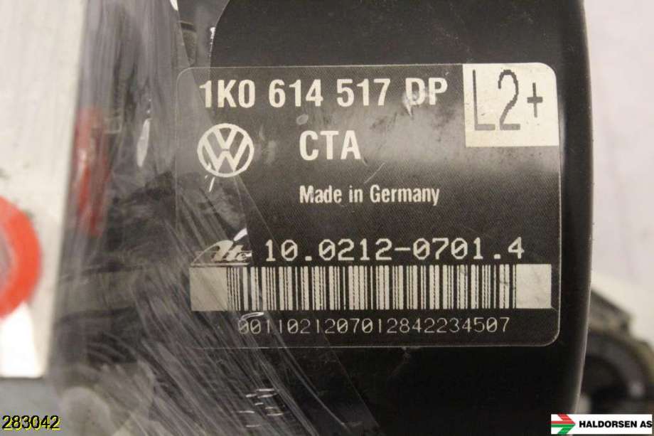 ABS sentral til Škoda Octavia 2009-2013 (Type II, Fase 2)  (SKODA|1K0 614 517 DP|)