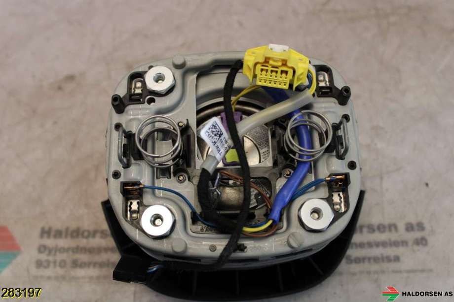 Airbag rattpute til Škoda Octavia 2009-2013 (Type II, Fase 2) (SKODA|1Z0 880 201 AR TDZ|)