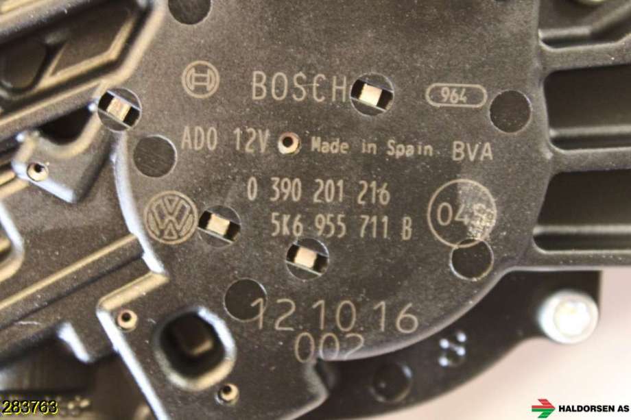 Viskermotor bakrute til VW Sharan 2010-->> (Type II)  (VOLKSWAGEN|5K6 955 711 B|)