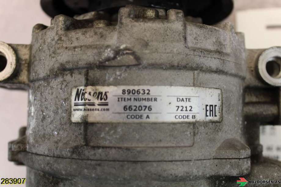 Aircondition kompressor til VW Sharan 2010-->> (Type II)  (VOLKSWAGEN|1K0 820 808 F|)