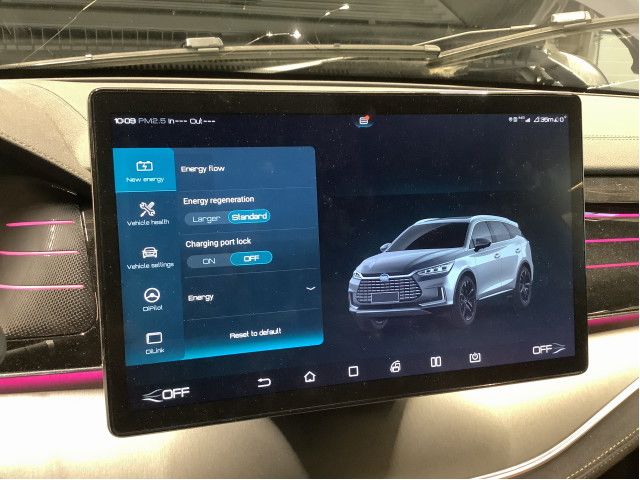 Multimedia display (MCU - Media Controller Unit) til BYD Tang 2020-->>  (BYD Tang STE|12617515-00|)