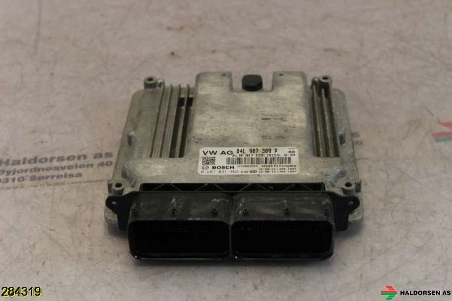 Styreenhet motor til VW Tiguan, 2016-2020 (Type II, Fase 1) (VOLKSWAGEN|F 04L 906 026 EJ)