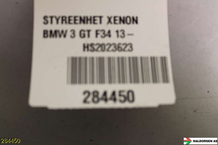 Styreenhet xenon/ballast til BMW 3-Serie 2012-2018 (F30/F31/F34) (F30/F31/F34) (BMW|)