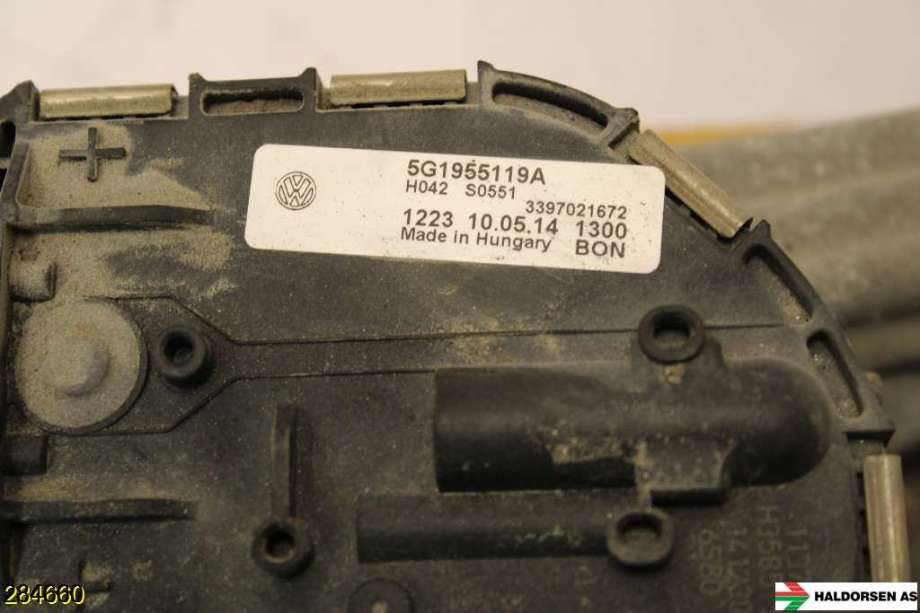Viskermotor frontrute til VW Golf VII 2012-2017 (Fase 1) (VOLKSWAGEN|)