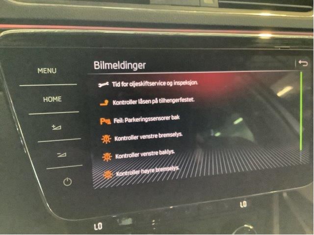 Instrument kjørecomputer til Škoda Superb 2015-->> (Type III)  (SKODA|3V0 919 606 D|)