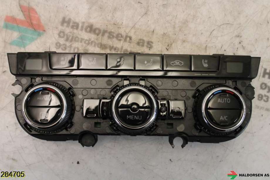 Varmeapparat betjening til Škoda Superb 2015-->> (Type III) (SKODA|3V0 907 044 CN YMS|)