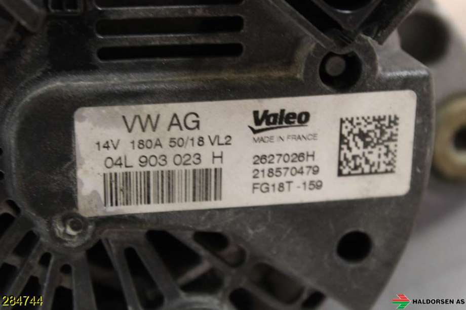 Dynamo til Škoda Superb 2015-->> (Type III)  (SKODA|04L 903 023 H|)
