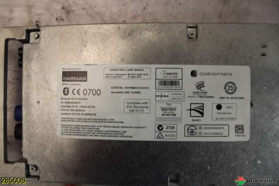 Styreenhet bluetooth til BMW 6-Serie 2011-2018 (F06/F12/F13) (F06/F12/F13) (BMW||2010DJ2640)
