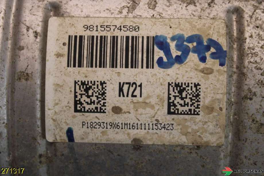 Partikkelfilter til Toyota Proace 2016-->> (Type II) (TOYOTA|SU001A3624|)