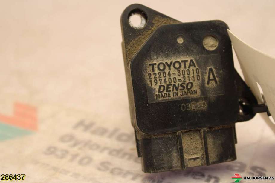Luftmengde/luftmassemåler til Toyota Land Cruiser 120 2002-2009  (TOYOTA|2220433010|)