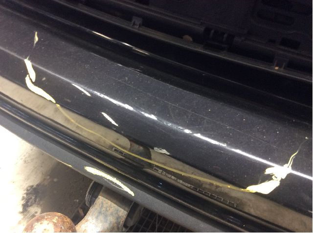 Støtfanger bak til VW Tiguan 2007-2011 (Type I, Fase 1)  (VOLKSWAGEN|5N0 807 421 A|)