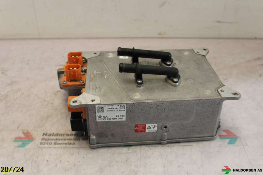 Batterilader (OBC - On Board Charger) til VW e-Golf 2014-2017 (Fase 1)  (VOLKSWAGEN|5QE 915 682 AA|)