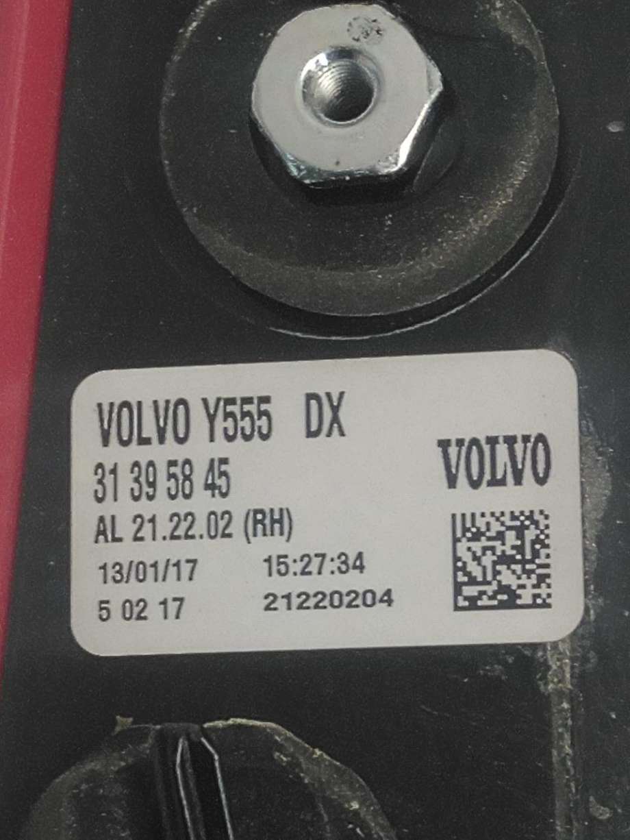 Baklykt høyre til Volvo V40 2012-2019  (VOLVO|31395845|)