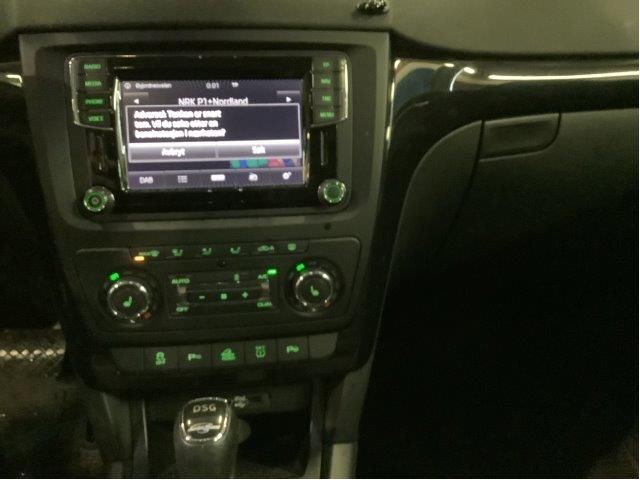 Varmeapparat betjening til Škoda Yeti 2014-2017 (Fase 2)  (SKODA|3T0 907 044 CG WHS|)