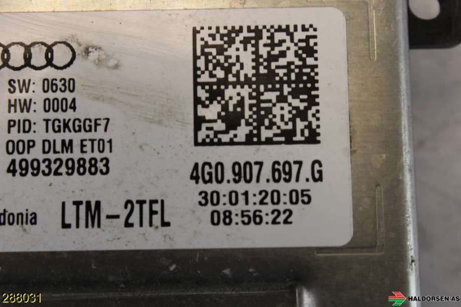 Styreenhet xenon/ballast til VW Caddy 2015-2020 (Type III, Fase 3)  (VOLKSWAGEN|4G0 907 697 G|)