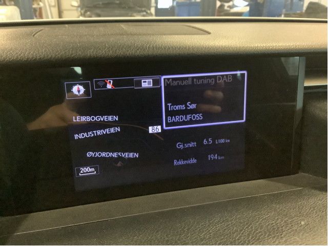 Instrument kjørecomputer til Lexus IS, 2013-2020 (Type III) (XE30) (XE30) (LEXUS|8611053010)