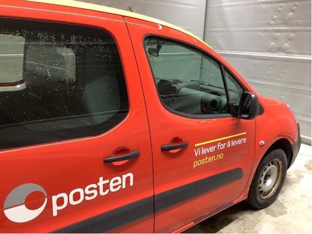 Dør høyre 2dørs til Peugeot Partner 2015-2019 (Type II, Fase 2)  (PEUGEOT|9004 Z6|)