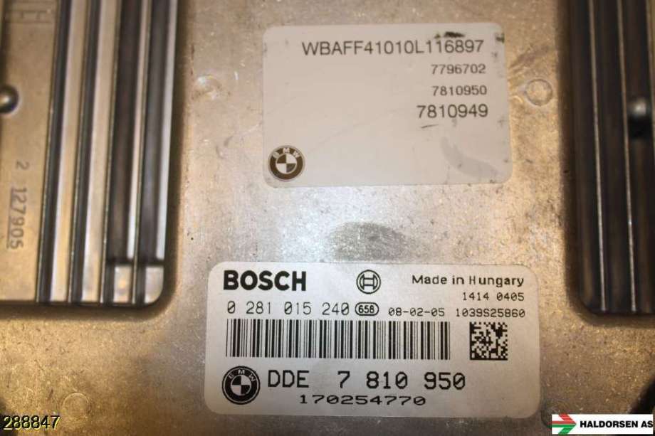 Styreenhet motor til BMW X5 2007-2013 (E70) (E70) (BMW|13 61 7 810 950|)