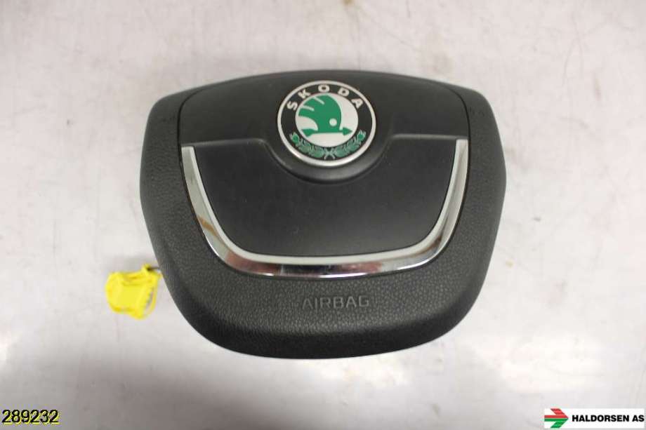 Airbag rattpute til Škoda Octavia 2009-2013 (Type II, Fase 2)  (SKODA|1Z0 880 201 AQ TDZ|)