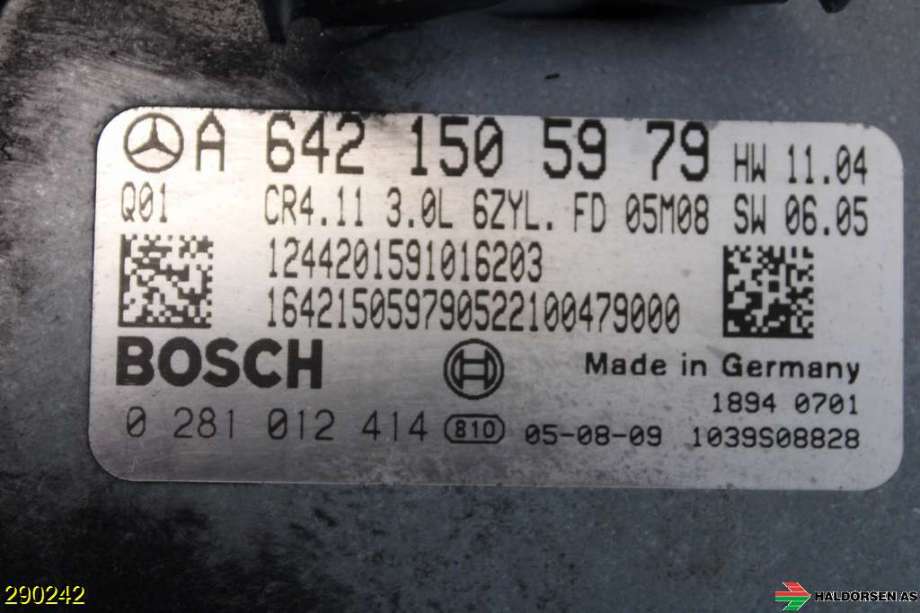 Styreenhet motor til Mercedes ML 2005-2011 (W164) (W164) (MERCEDES|)